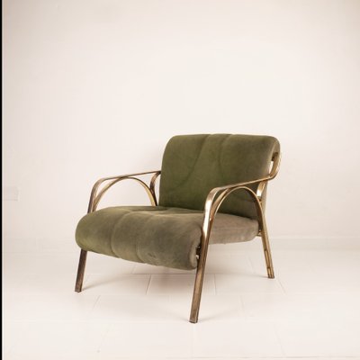 Armchair in Green from Vittorio Gregotti, Sweden, 1970s-BAD-1711109