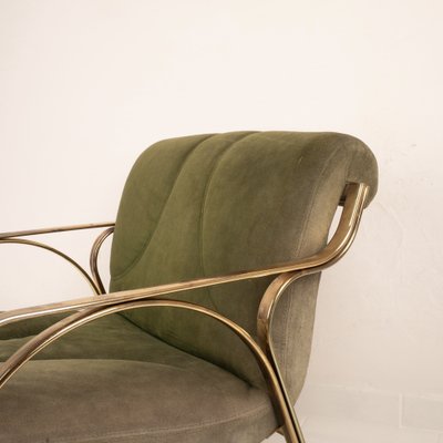 Armchair in Green from Vittorio Gregotti, Sweden, 1970s-BAD-1711109