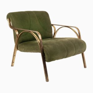 Armchair in Green from Vittorio Gregotti, Sweden, 1970s-BAD-1711109