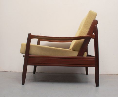 Armchair in Light Yellow Fabric, 1965-PF-1726321