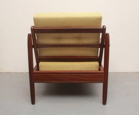 Armchair in Light Yellow Fabric, 1965-PF-1726321