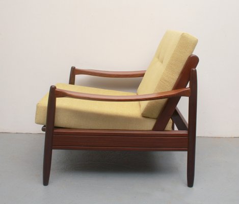 Armchair in Light Yellow Fabric, 1965-PF-1726321