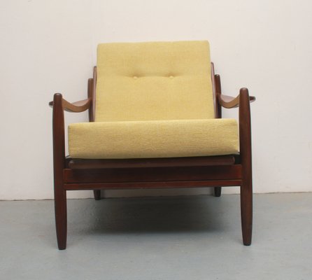 Armchair in Light Yellow Fabric, 1965-PF-1726321