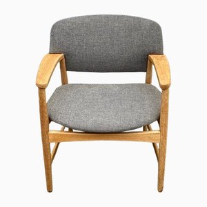 Armchair in Oak by Axle Bender Madsen for Fritz Hansen, 1960s-LCR-1156296