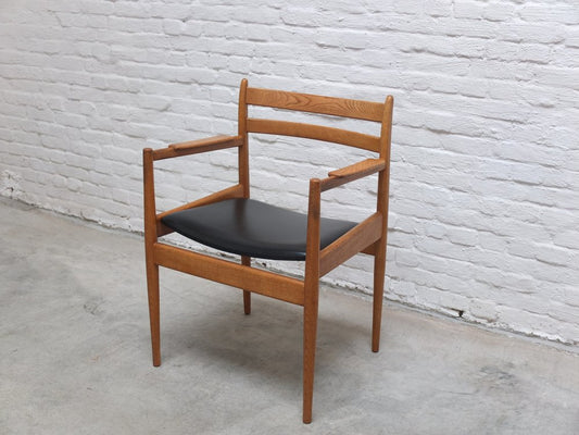 Armchair in Oak by Jos de Mey for Van Den Berghe-Pauvers, 1960s