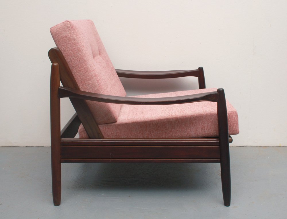 Armchair in Pale Pink, 1965