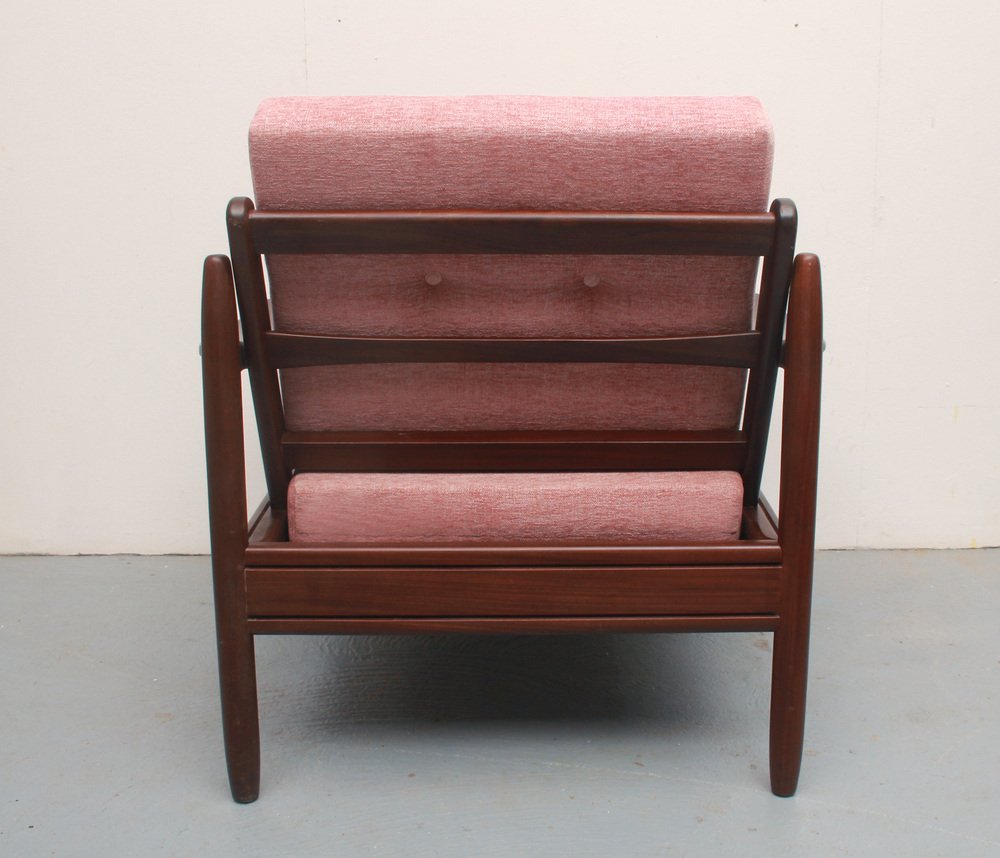 Armchair in Pale Pink, 1965