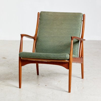 Armchair in Teak by Erik Andersen & Palle Pedersen-CI-1232638