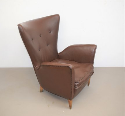 Armchair in the Style of Gio Ponti, Italy, 1950s-AOL-961891