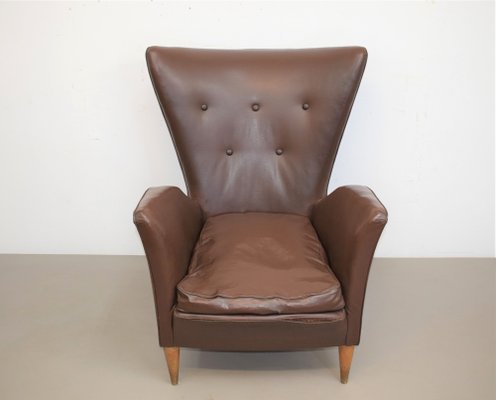 Armchair in the Style of Gio Ponti, Italy, 1950s-AOL-961891