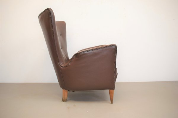 Armchair in the Style of Gio Ponti, Italy, 1950s-AOL-961891