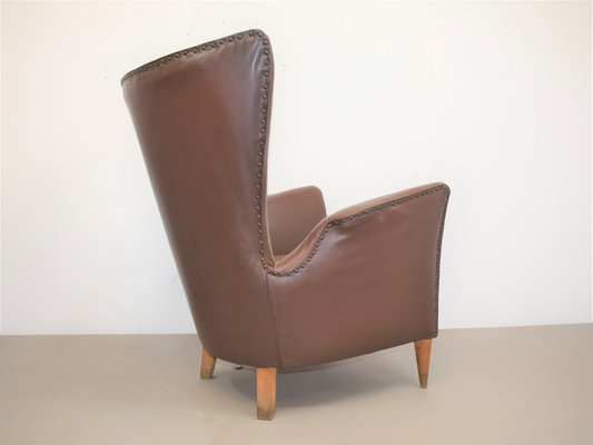 Armchair in the Style of Gio Ponti, Italy, 1950s-AOL-961891