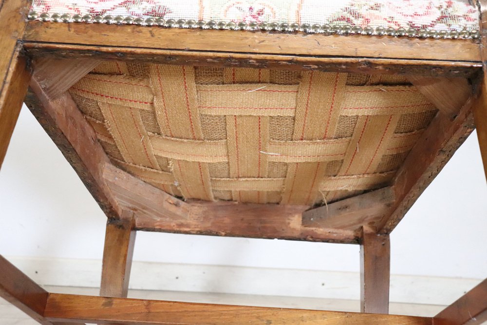 Armchair in Walnut, Mid-18th Century