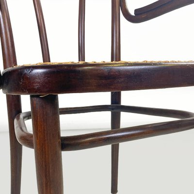 Armchair in Wood and Vienna Straw from Thonet, Austria, 1900s-GDD-1776513