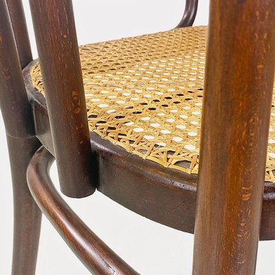 Armchair in Wood and Vienna Straw from Thonet, Austria, 1900s-GDD-1776513