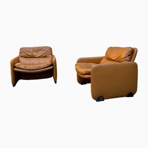 Armchair Sandwich & Doppiosandwich by Ammannati and Vitelli for Brunati, 1970s, Set of 2-VDD-1805405