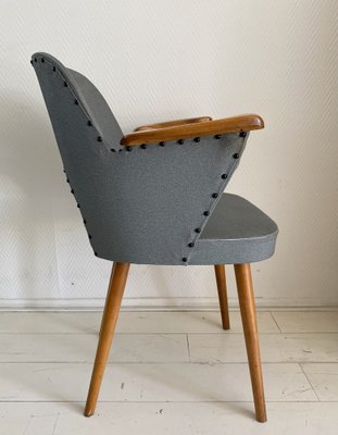 Armchair with Leatherette Upholstery by Oswald Haerdtl for Thonet, 1950s-LL-1293033