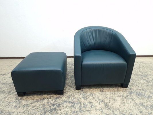 Armchair with Stool from de Sede-BVM-2032778