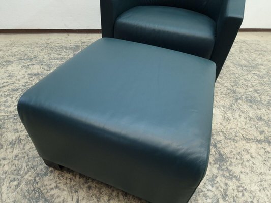 Armchair with Stool from de Sede-BVM-2032778