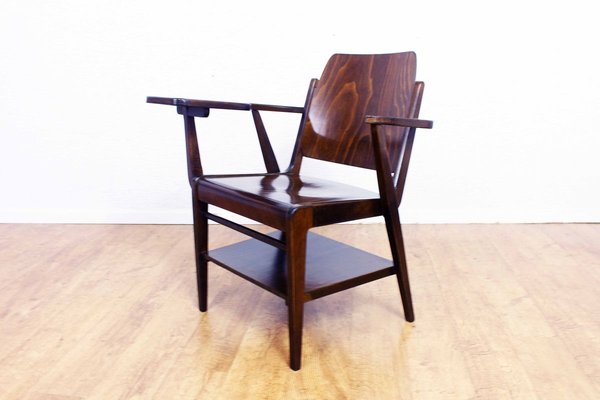 Armchair with Tablet by Franz Schuster for Wiesner-Hager, 1960s-BQF-773329