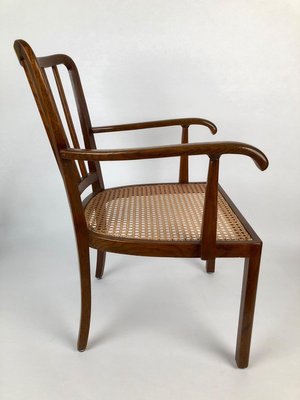 Armchair with Viennese Can Seat, 1930s-BAF-763491