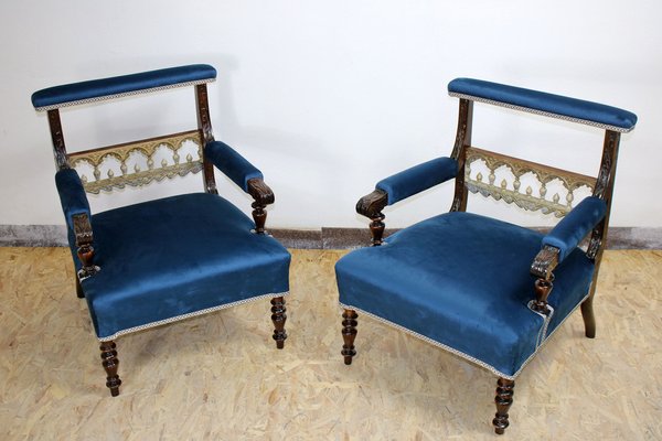 Armchairs, 1830s, Set of 2-YZB-1822926