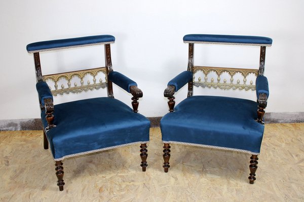 Armchairs, 1830s, Set of 2-YZB-1822926