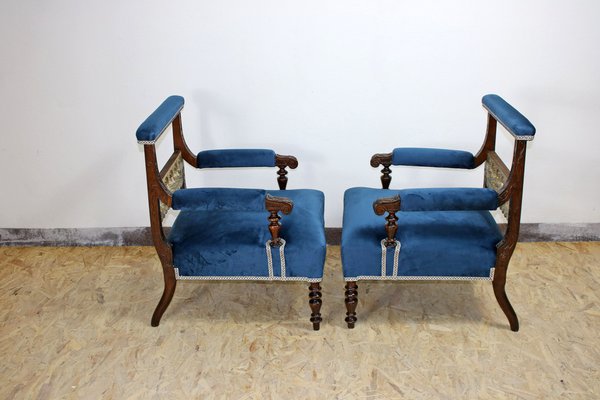 Armchairs, 1830s, Set of 2-YZB-1822926