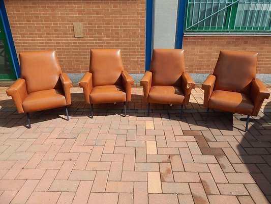 Armchairs, 1950s, Set of 4-JHL-998286