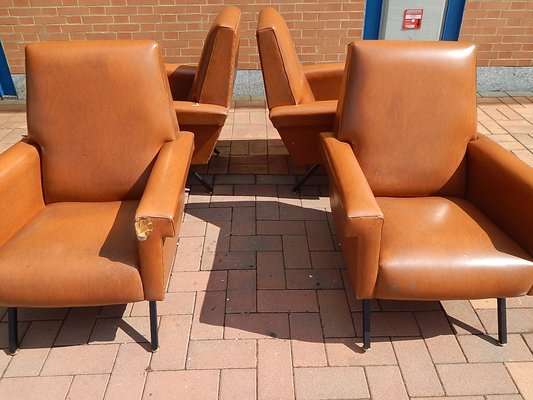 Armchairs, 1950s, Set of 4-JHL-998286