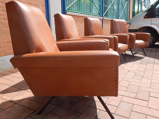 Armchairs, 1950s, Set of 4-JHL-998286