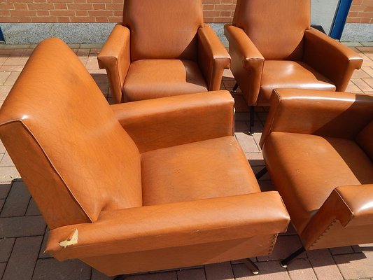 Armchairs, 1950s, Set of 4-JHL-998286