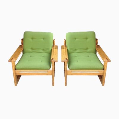 Armchairs, 1970s, Set of 2-GZF-980490