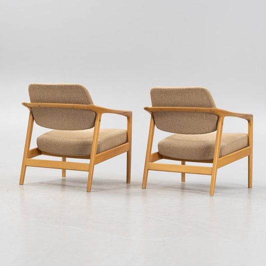 Armchairs Ascot by Folke Ohlson for Dux, Sweden, 1960s, Set of 2