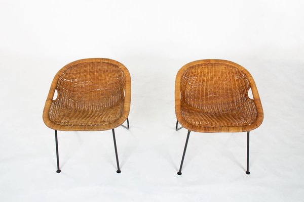 Armchairs attributed to Albert Moesch & Ernst Wolfer for Jenny, 1954, Set of 2-US-2022449