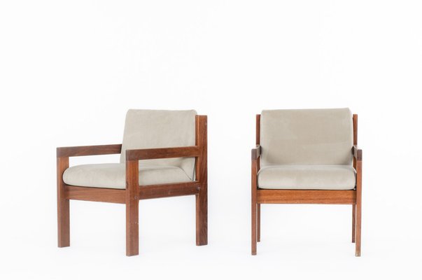 Armchairs attributed to André Sornay, 1960, Set of 2-US-1792335