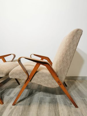 Armchairs attributed to Frantisek Jirak for Tatra, 1960s, Set of 2-QJA-1384255