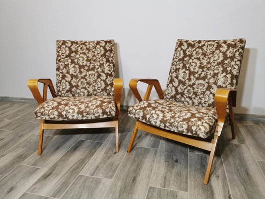 Armchairs attributed to Frantisek Jirak for Tatra, 1960s, Set of 2-QJA-1384251