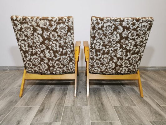 Armchairs attributed to Frantisek Jirak for Tatra, 1960s, Set of 2-QJA-1384251