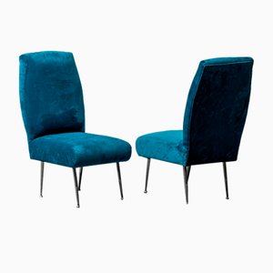 Armchairs attributed to Gigi Radice for Minotti, 1950s, Set of 2-ZLY-1975847