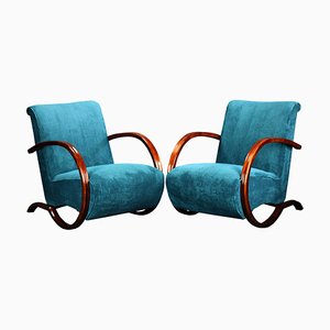 Armchairs attributed to Jindrich Halabala, 1934, Set of 2-YZB-1822634