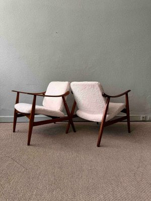 Armchairs attributed to José Cruz De Carvalho for Altamira, Portugal, 1960s, Set of 2-SBP-2019704