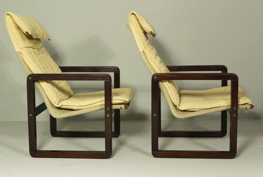 Armchairs attributed to Knut & Marianne Hagberg for Ikea, 1980s, Set of 2