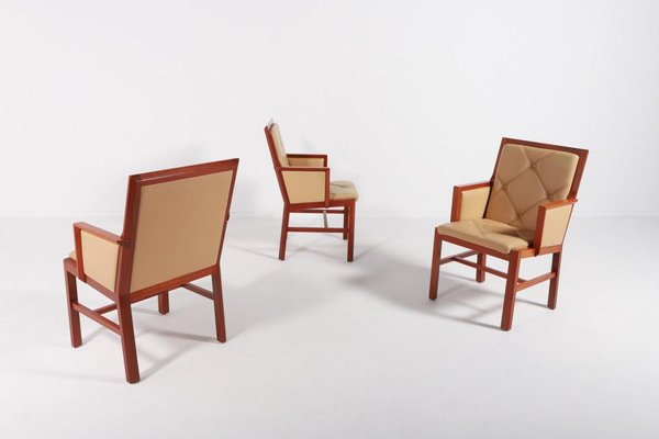 Armchairs by Bernt Andersson for Skandi-Form, Sweden, 1980s, Set of 3-KMC-976064