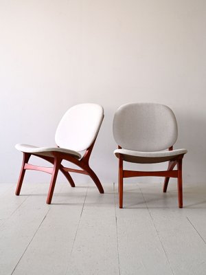 Armchairs by Carl Edward Matthes, 1950s, Set of 2-QWP-1816292