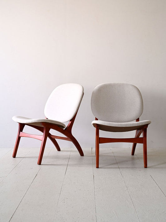 Armchairs by Carl Edward Matthes, 1950s, Set of 2