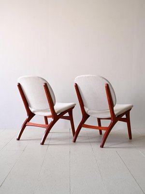 Armchairs by Carl Edward Matthes, 1950s, Set of 2-QWP-1816292