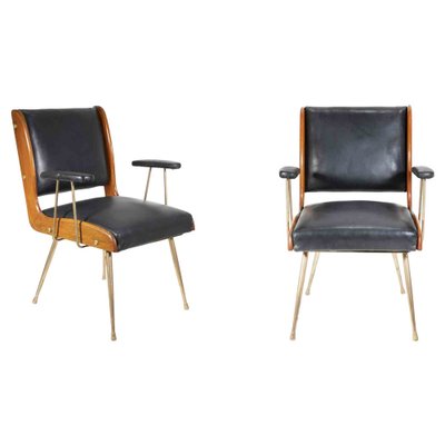 Armchairs by Carlo Ratti, 1960s, Set of 2-ZCI-2029230