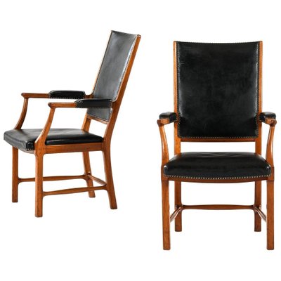 Armchairs by Erik Chambert for Chamberts Möbelfabriker, Set of 2-SC-1183623