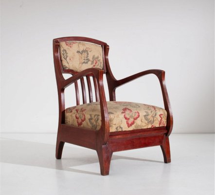 Armchairs by Eugenio Quarti for the Gran Hotel San Pellegrino, 1900s, Set of 2-OHK-1738854